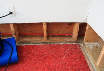 Basement Flood in Round Lake, New York