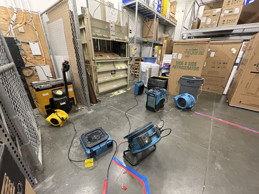 Emergency Water Removal by Quick Response Restoration Inc